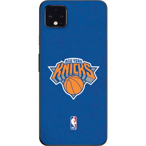 NBA New York Knicks Distressed Google Pixel 4 XL Skin